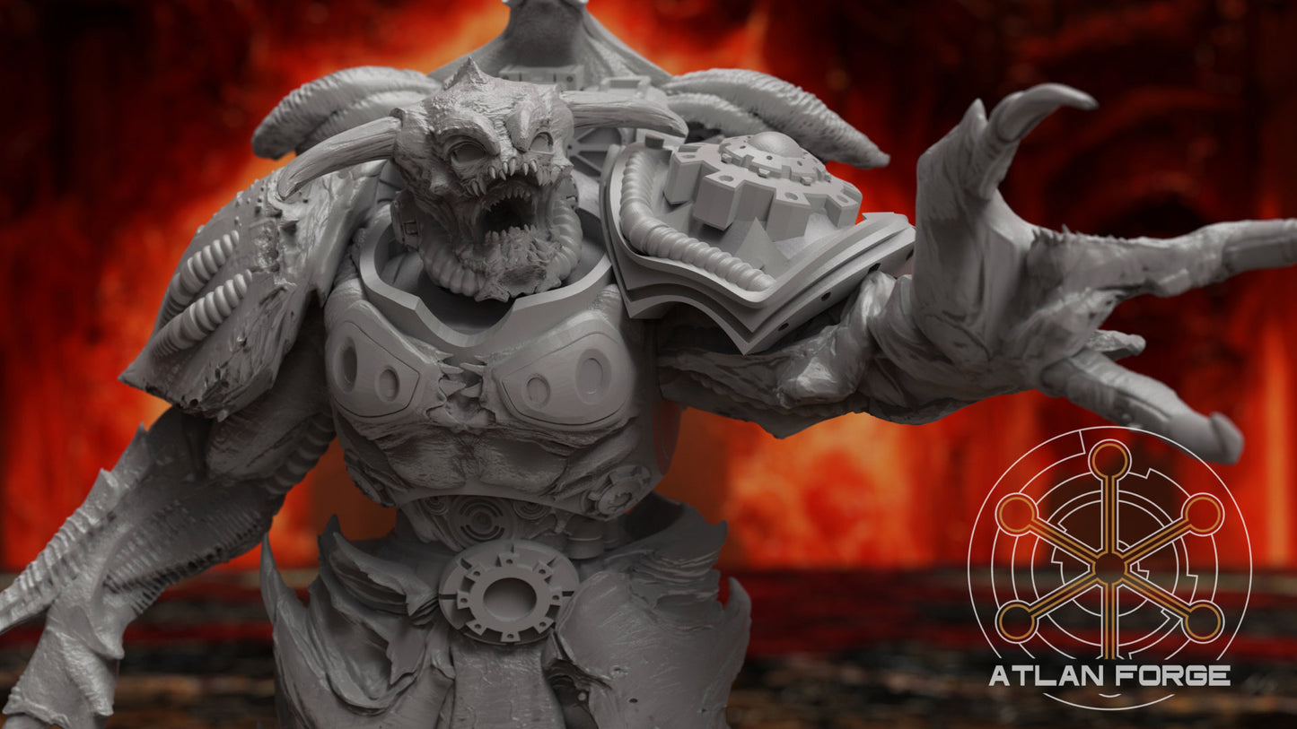 3d Printed Hades Accursed x5 by Atlan Forge Miniatures