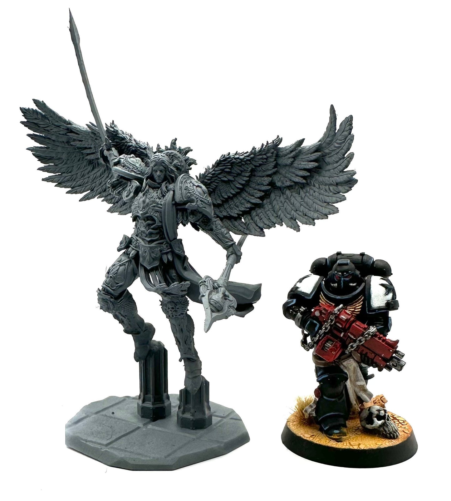 3D Printed Angel of Glory by 3DArtGuy Miniatures