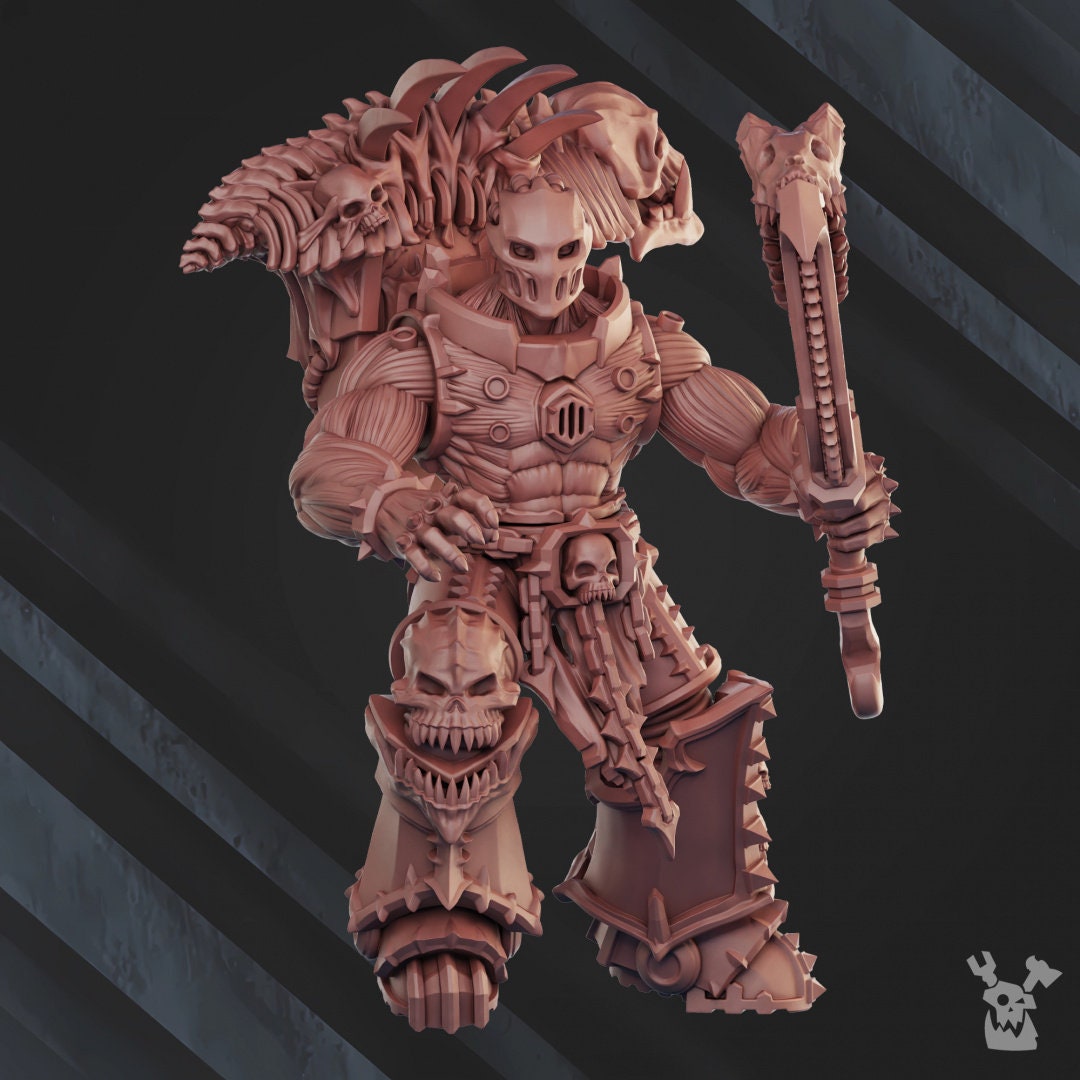 3d Printed Possessed Butchers x5 by DakkaDakka Miniatures