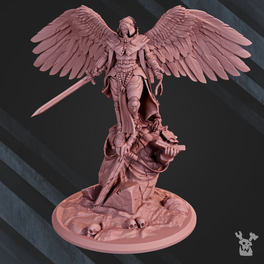 3d Printed Archangel Elizabeth by DakkaDakka Miniatures