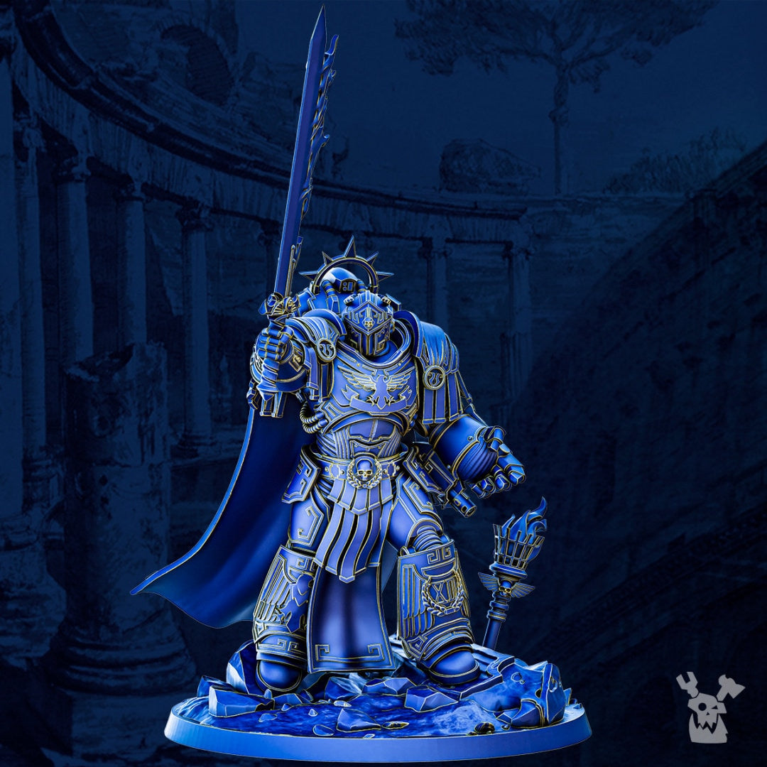 3d Printed Quintus Aexius the Conditor by DakkaDakka Miniatures