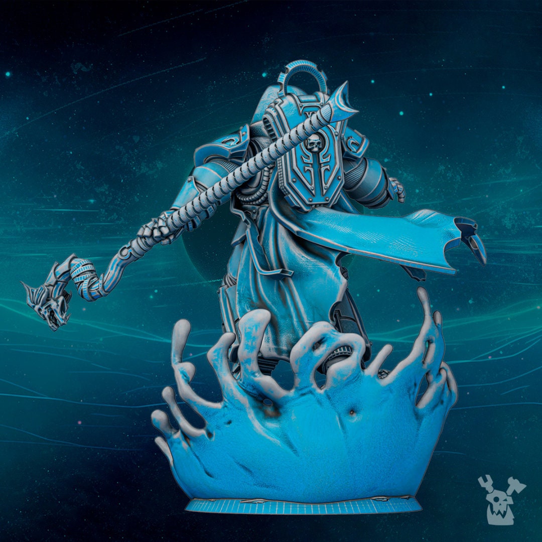 3d Printed Scylla Legion Nethuns the Tidal Wave by DakkaDakka Miniatures