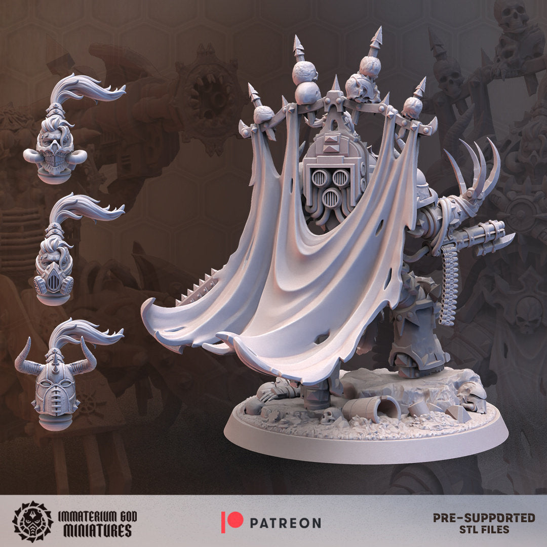 3d Printed Drakka Emmersyn, The Abuser by Immaterium God Miniatures