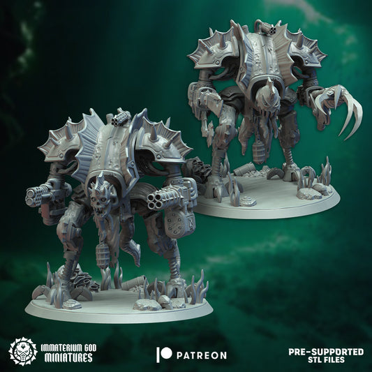 3d Printed Abyssal Hounds x2 by Immaterium God Miniatures