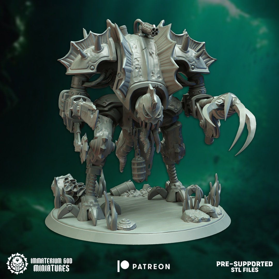 3d Printed Abyssal Hounds x2 by Immaterium God Miniatures