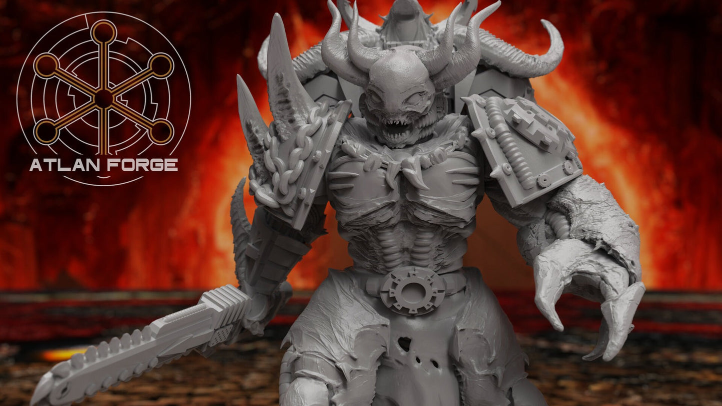 3d Printed Hades Accursed x5 by Atlan Forge Miniatures