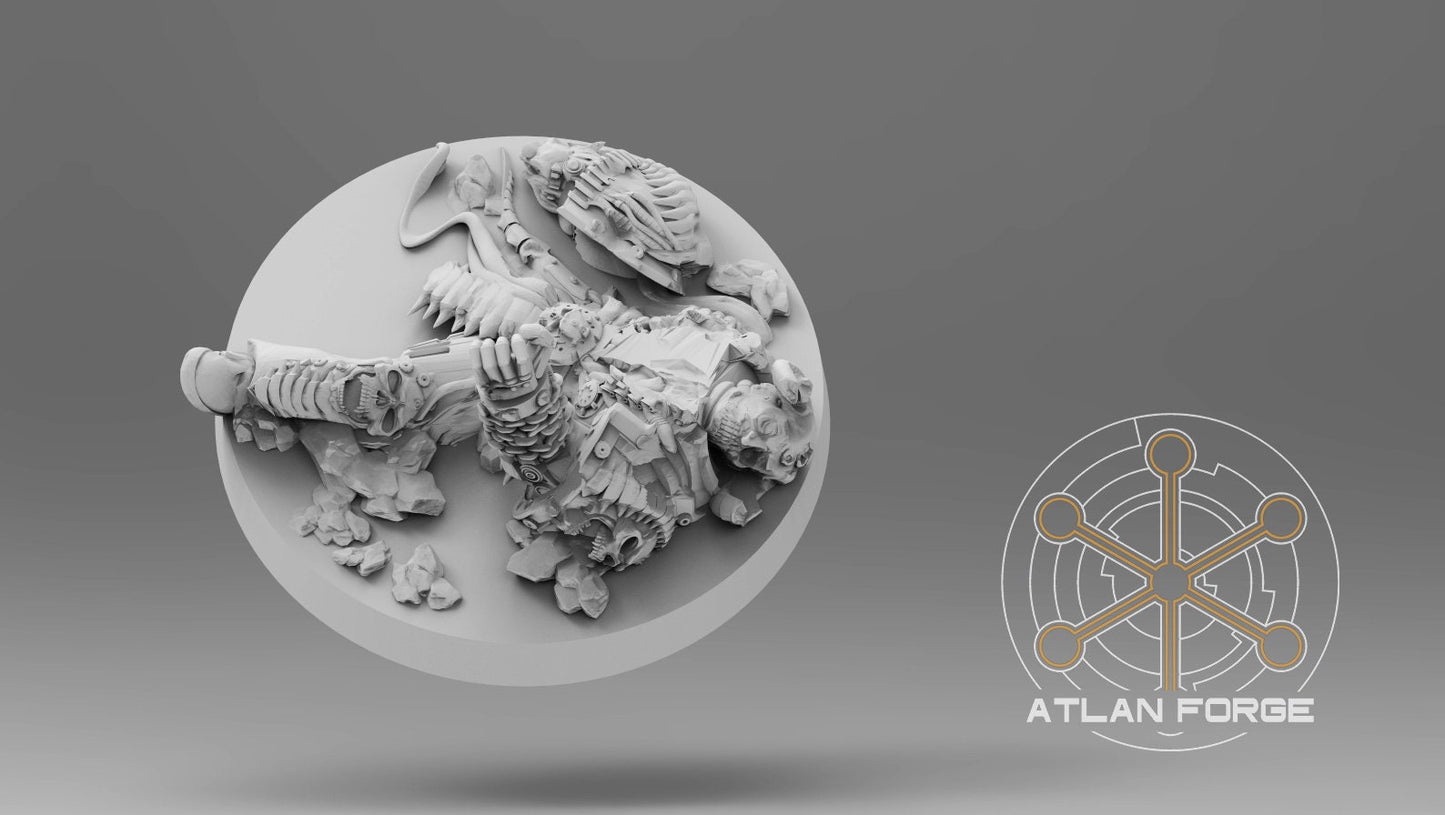 3d Printed Minoan Myrmidon Captain by Atlan Forge Miniatures