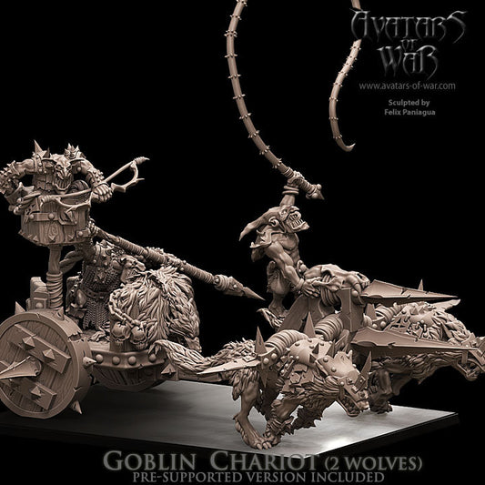 3D Printed Goblin Chariot by Avatars of War
