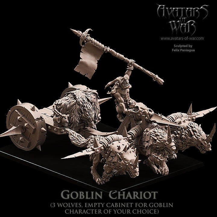 3D Printed Goblin Chariot by Avatars of War