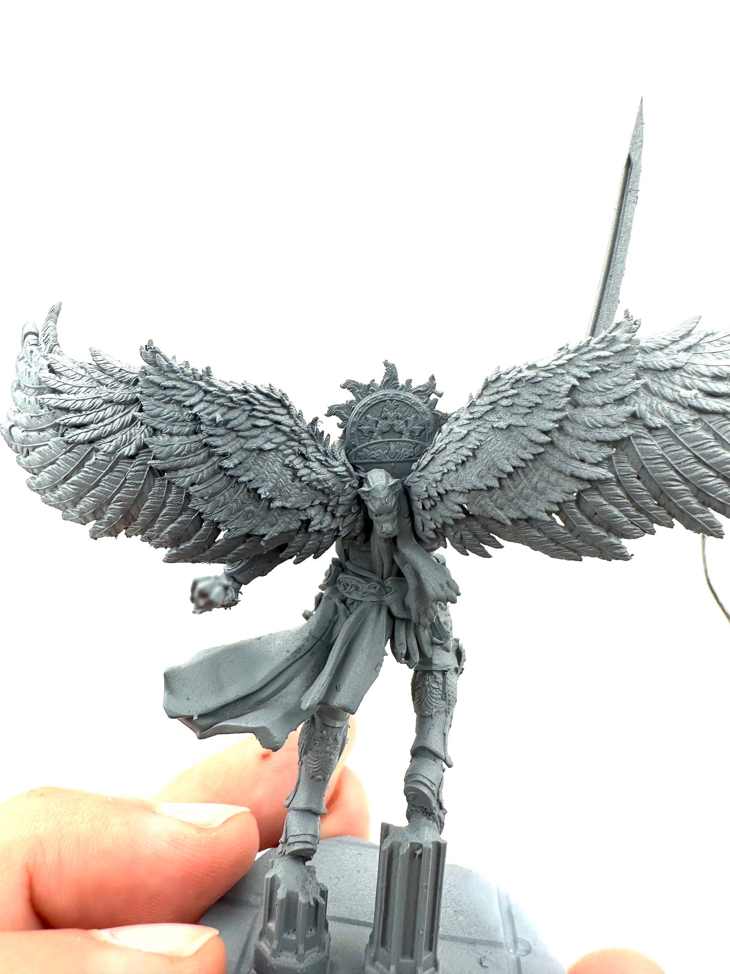 3D Printed Angel of Glory by 3DArtGuy Miniatures