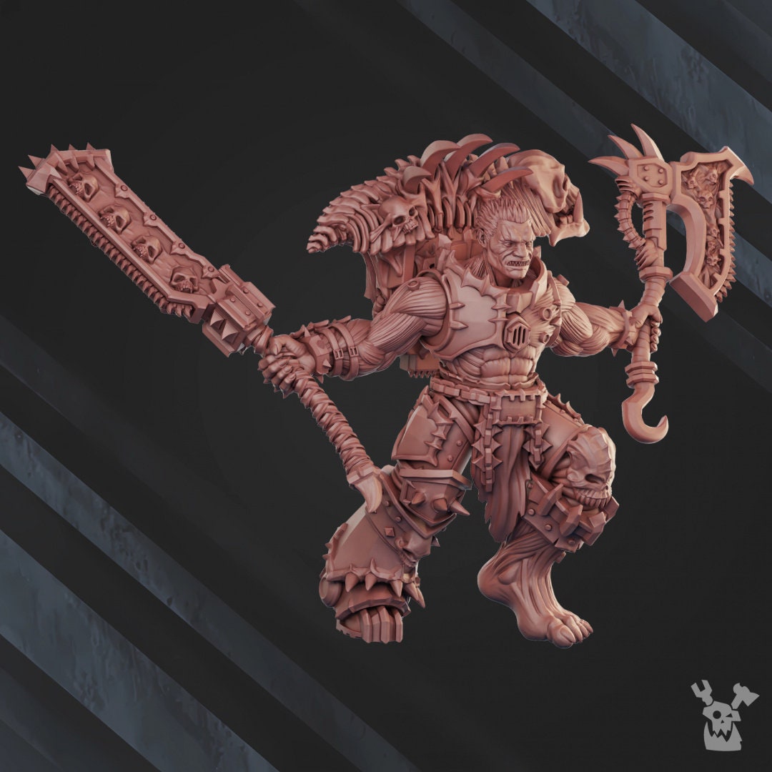 3d Printed Possessed Butchers x5 by DakkaDakka Miniatures