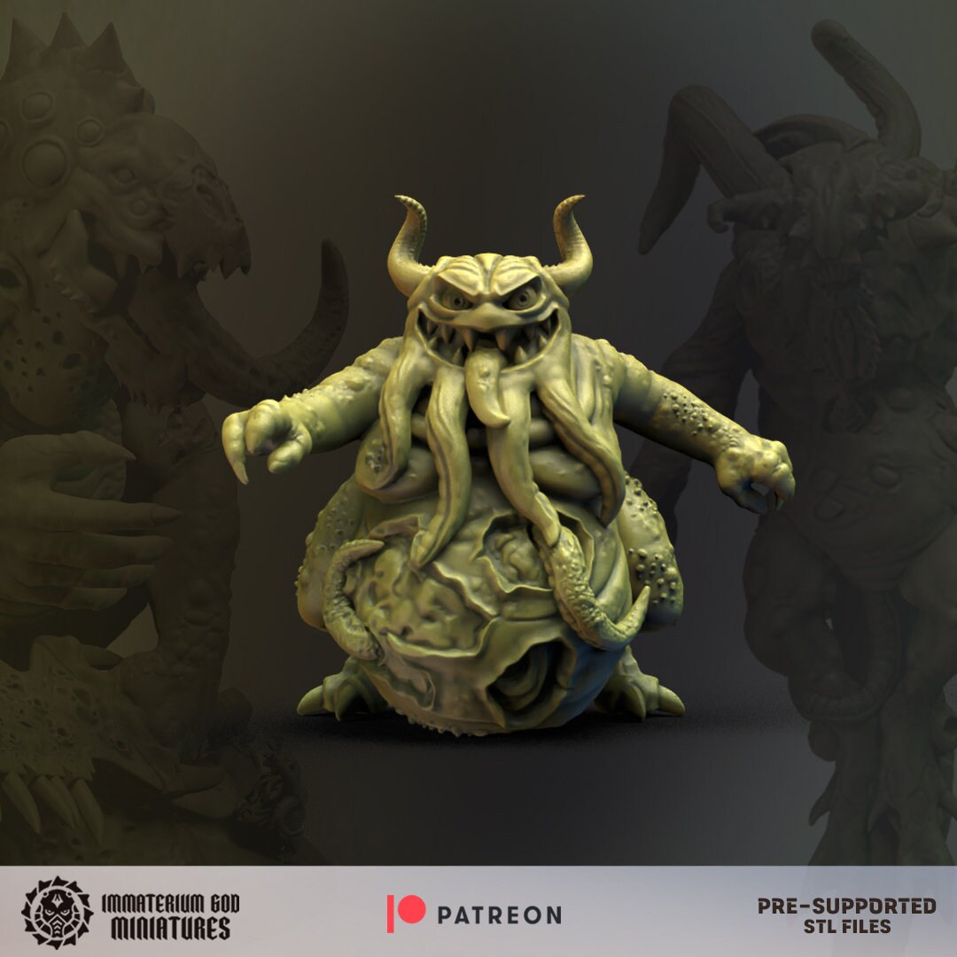 3d Printed Swampling Gang by Immaterium God Miniatures