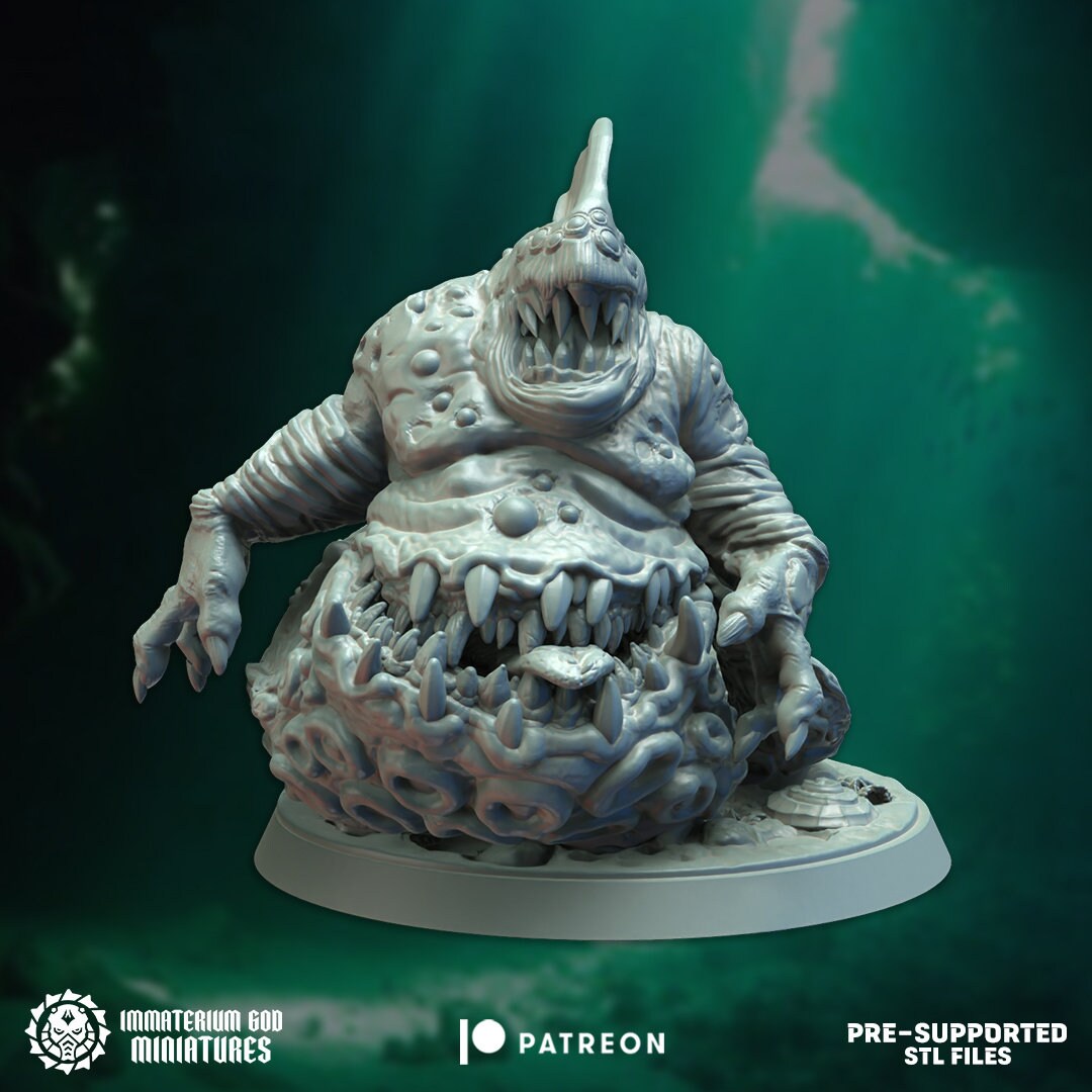 3d Printed Putrid Worms x2 by Immaterium God Miniatures