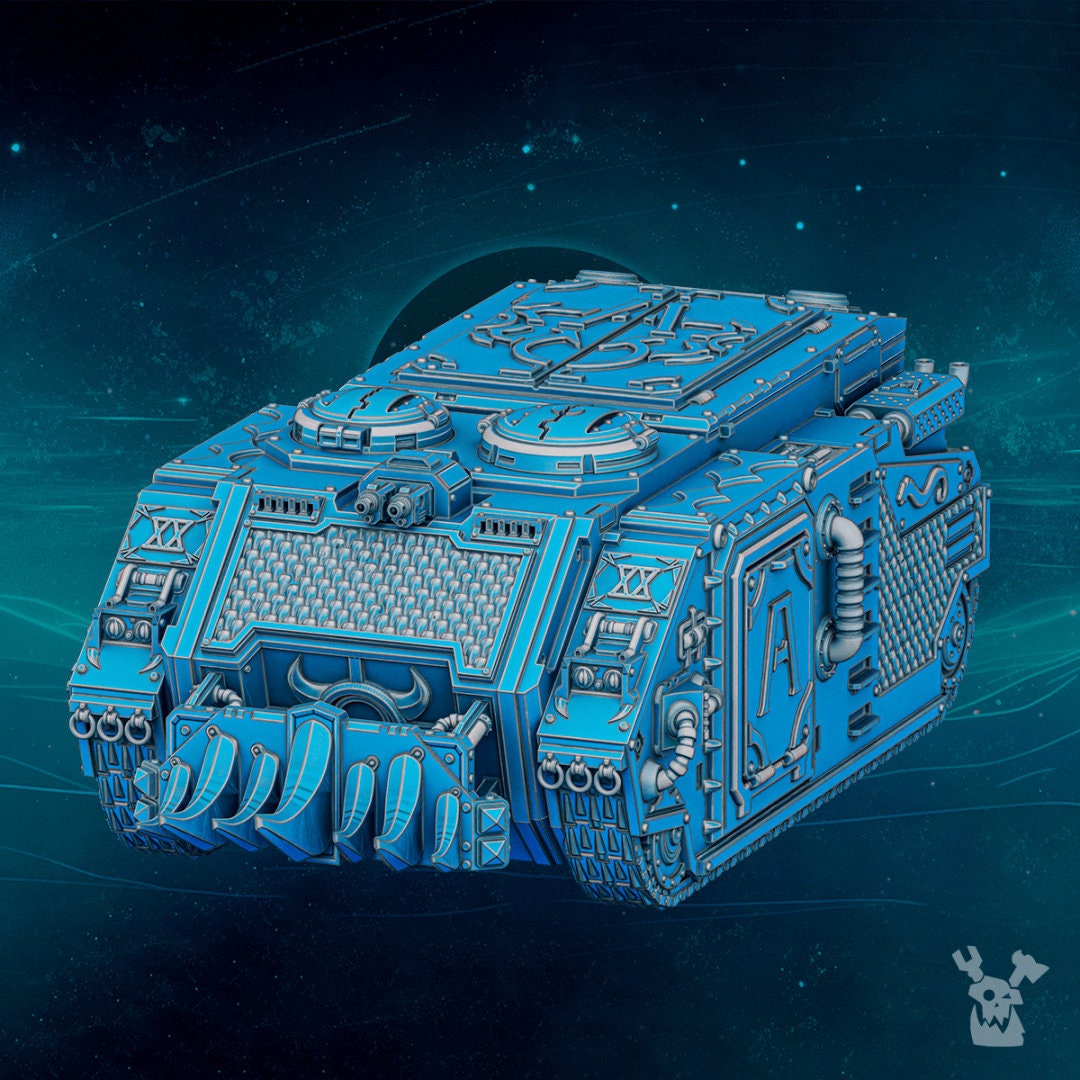 3d Printed Scylla Legion APC by DakkaDakka Miniatures