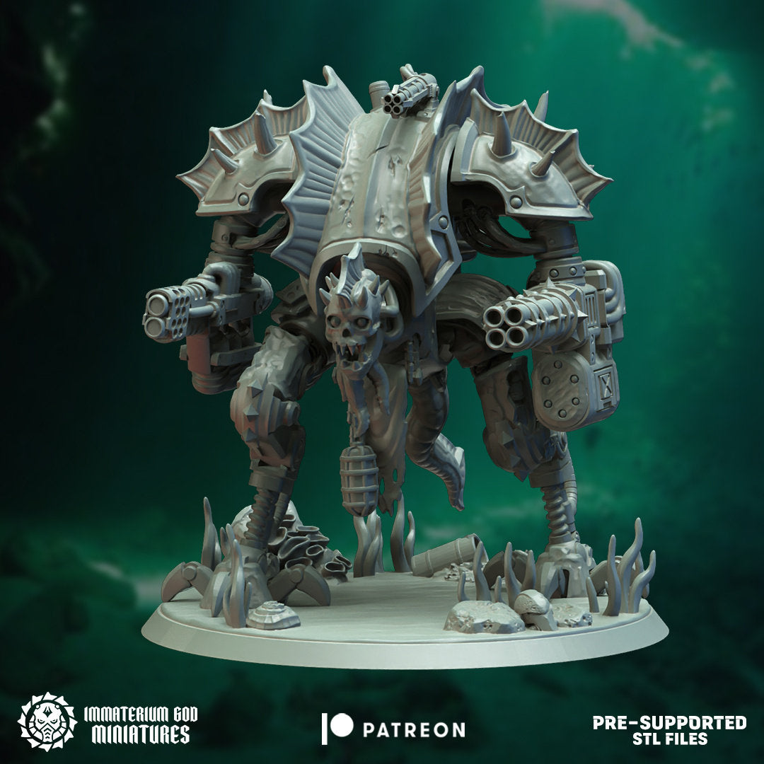 3d Printed Abyssal Hounds x2 by Immaterium God Miniatures