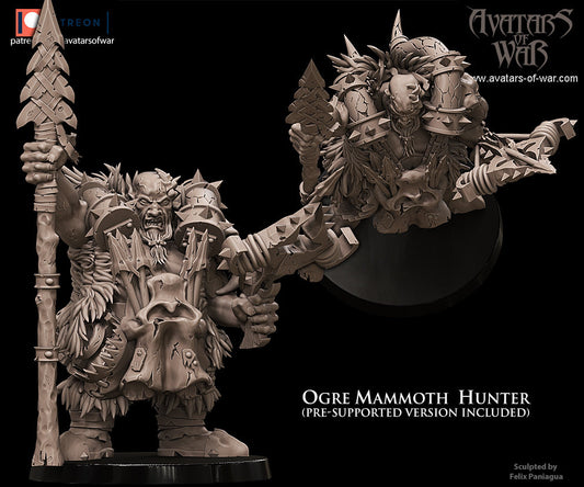 3D printed Ogre Hunter by Avatars of War