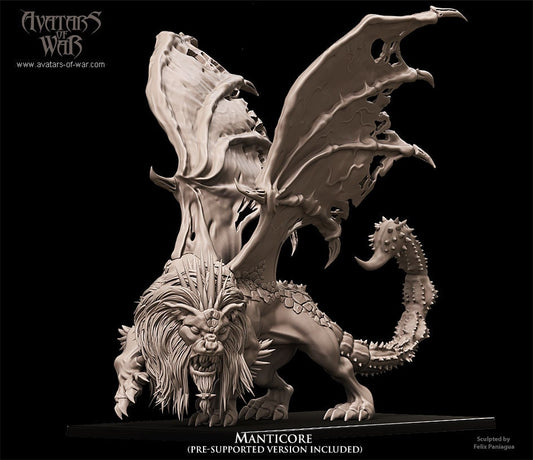 3D Printed Manticore by Avatars of War