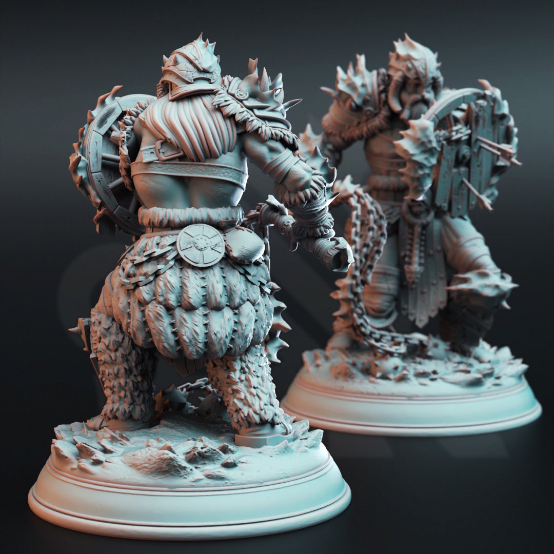 3D Printed Snow Giants by DM Stash