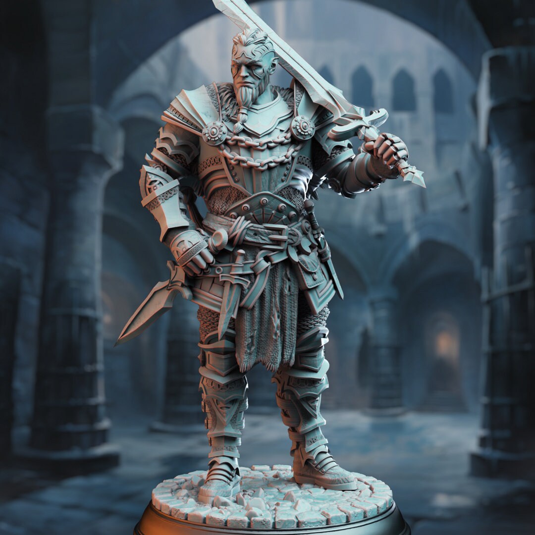 3D Printed Goliath War Cleric by DM Stash