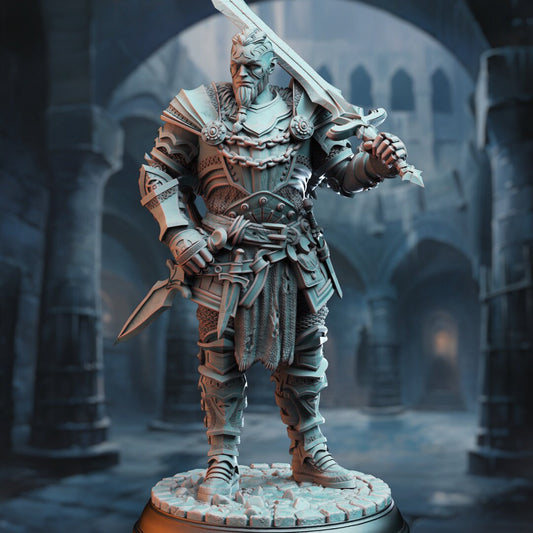 3D Printed Goliath War Cleric by DM Stash