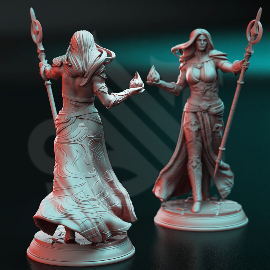 3D Printed Goliath Blood Sorcereress by DM Stash