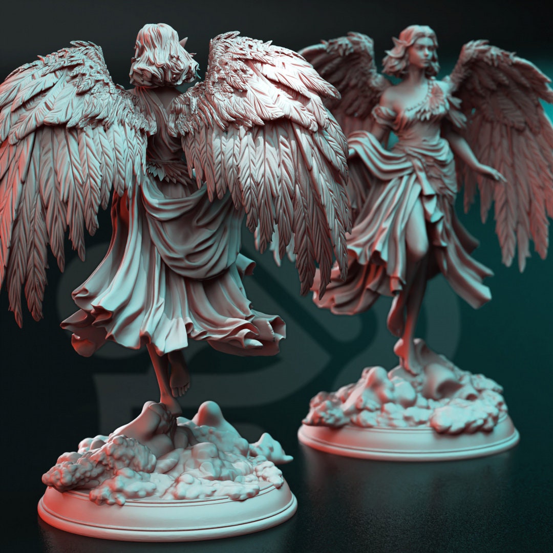 3D Printed Angel of Love by DM Stash