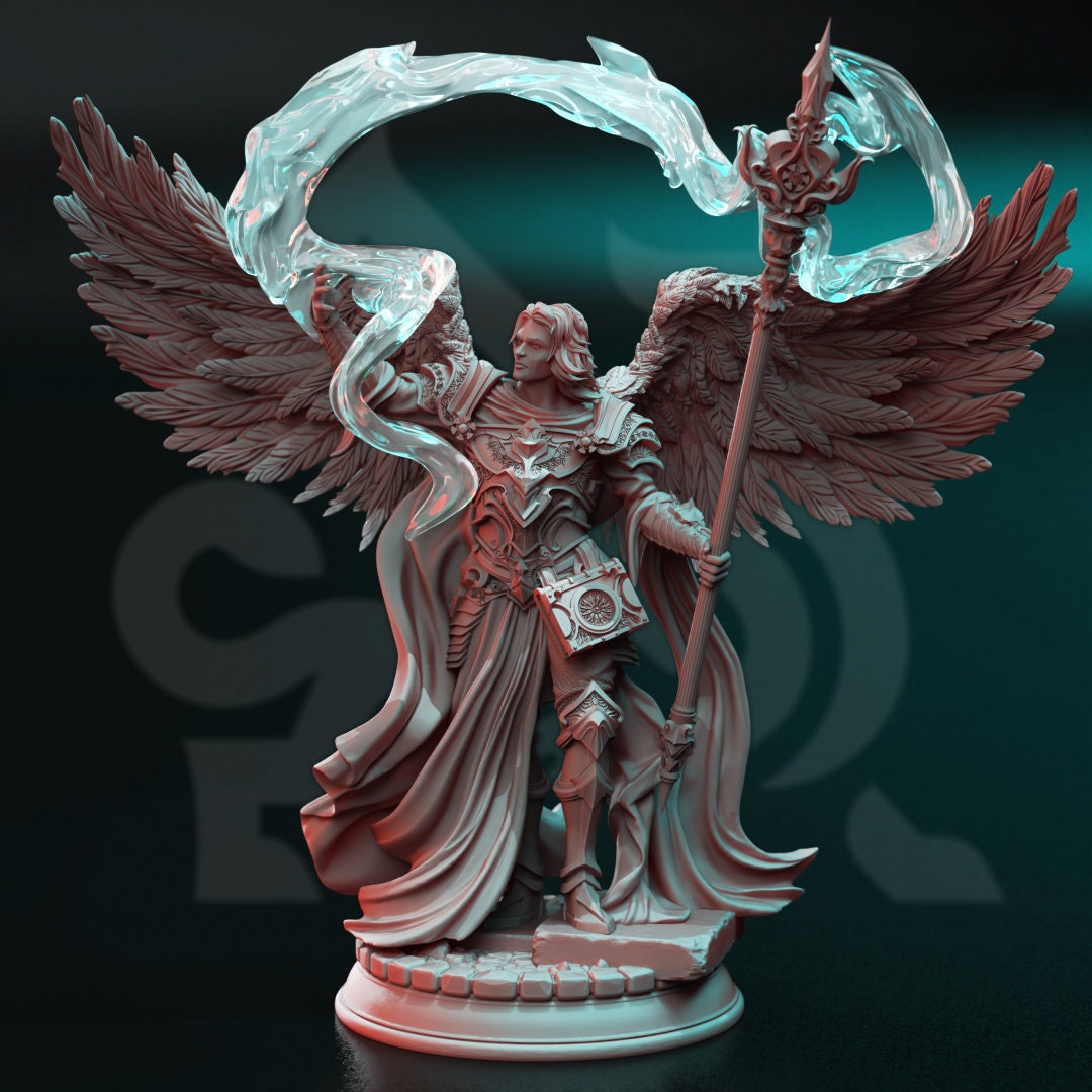 3D Printed Archangel of Wisdom by DM Stash