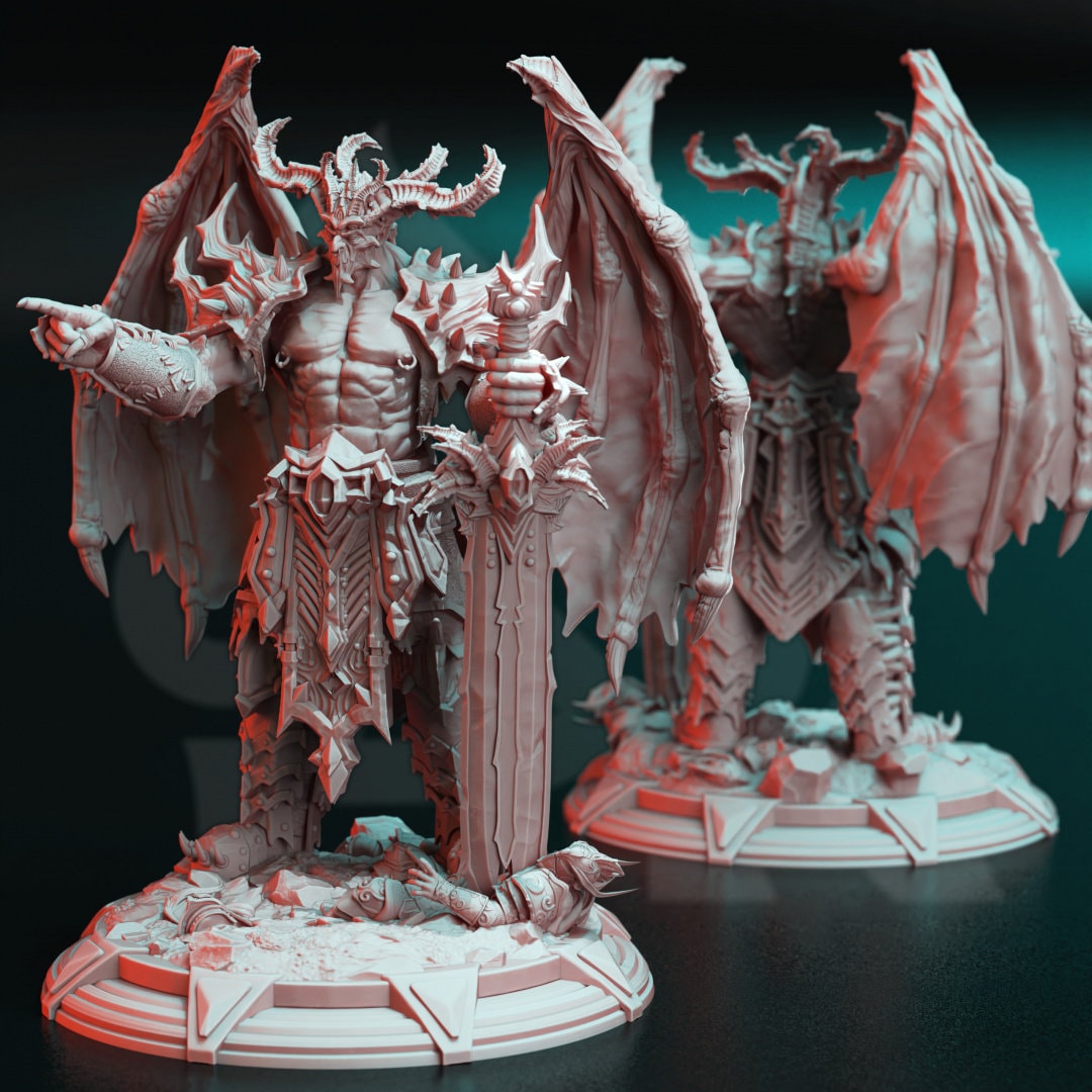 Devil Miniatures 3D Printed Arch Devil by DM Stash – Last Hope Miniatures