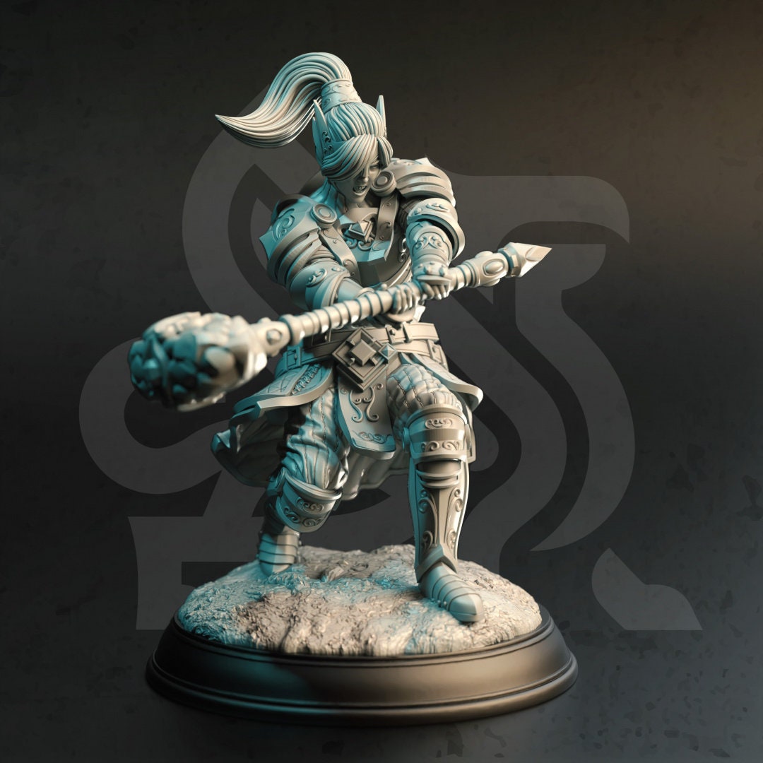 3D Printed Cleric of the Arcane by DM Stash