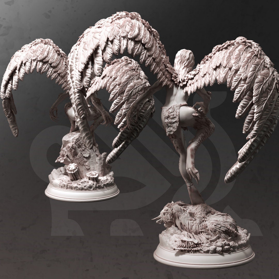 3D Printed Hill Harpies by DM Stash