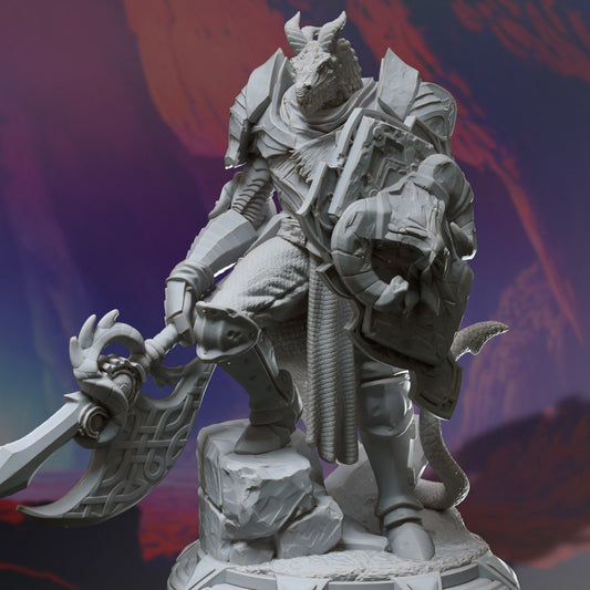 3D Printed Dragon Knight by DM Stash