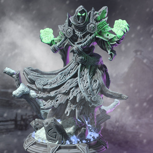 3D Printed Dark Wraith Lich by DM Stash