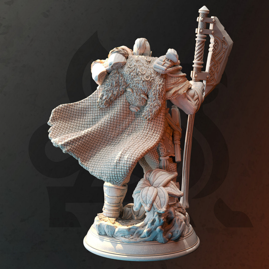 3D Printed Viking Barbarian Berserker by DM Stash