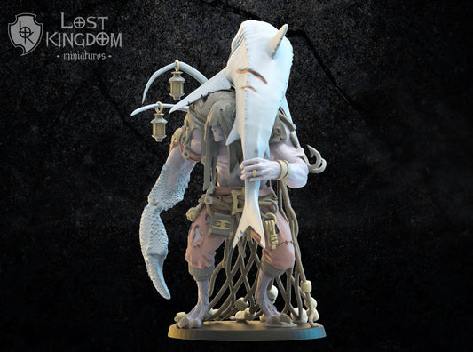 3d Printed Eldritch "The Claw" Vycanthrope Hero by Lost Kingdom Miniatures