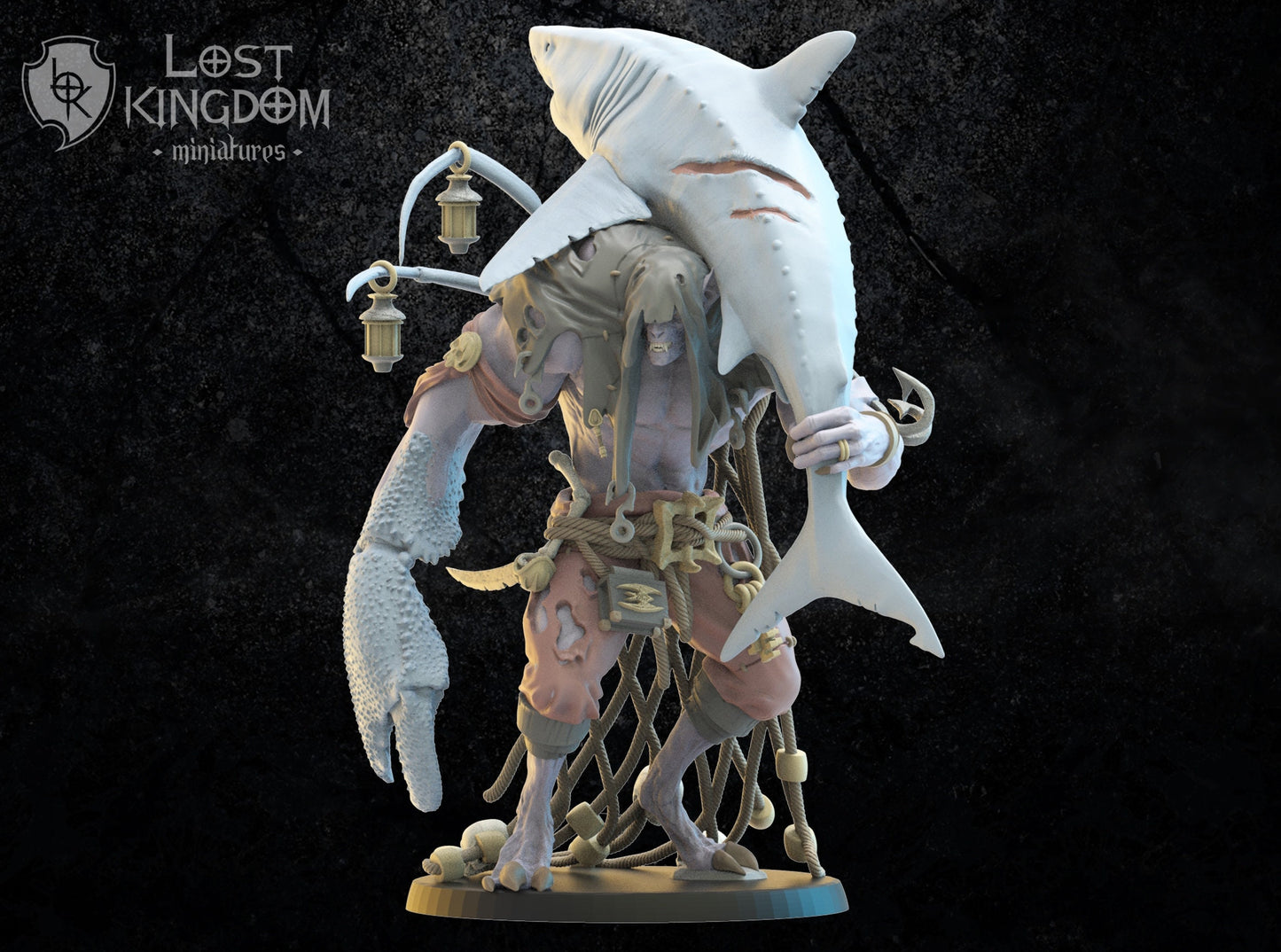 3d Printed Eldritch "The Claw" Vycanthrope Hero by Lost Kingdom Miniatures