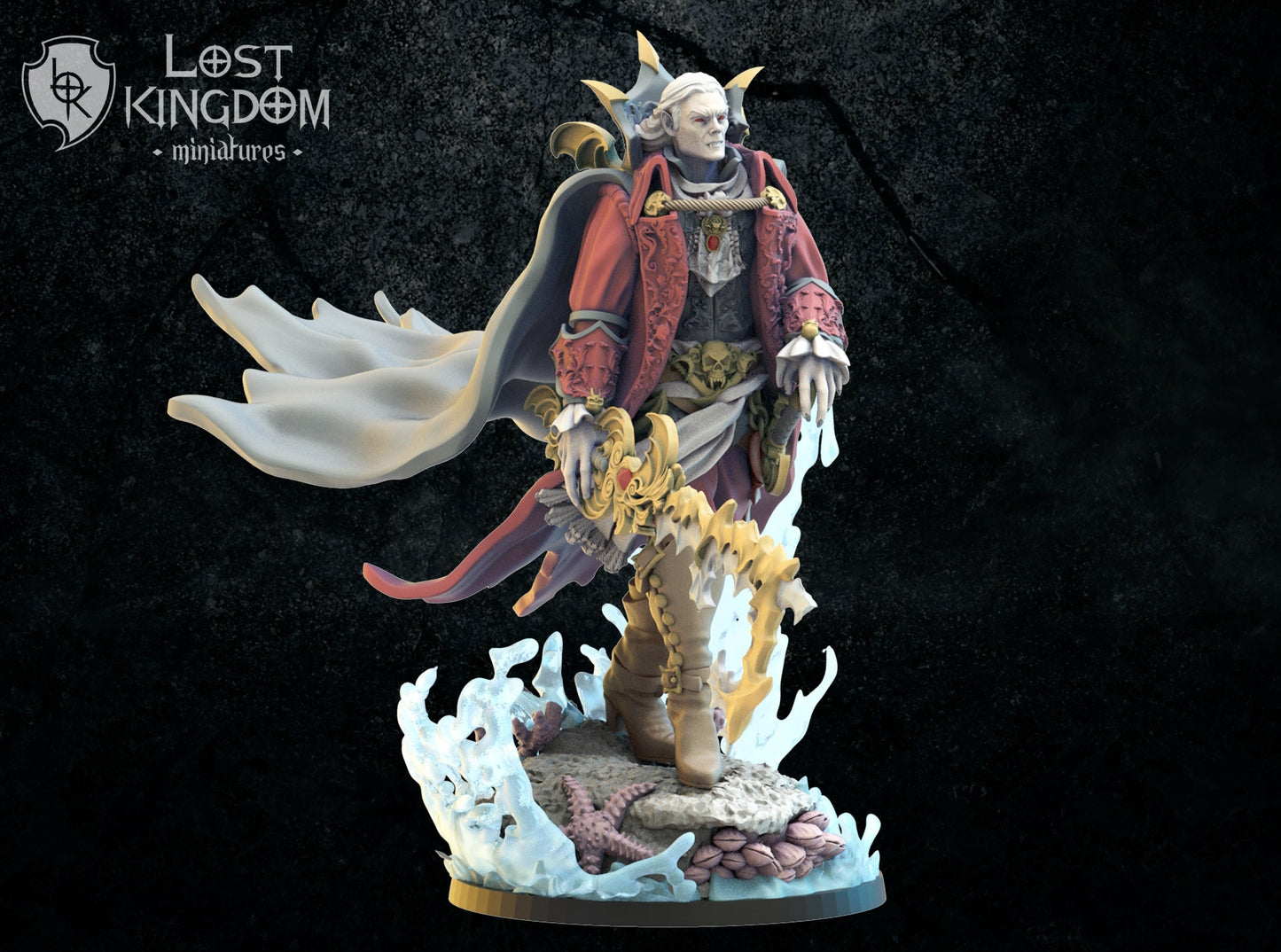 3d Printed Alucard "The Deep" Acheron by Lost Kingdom Miniatures