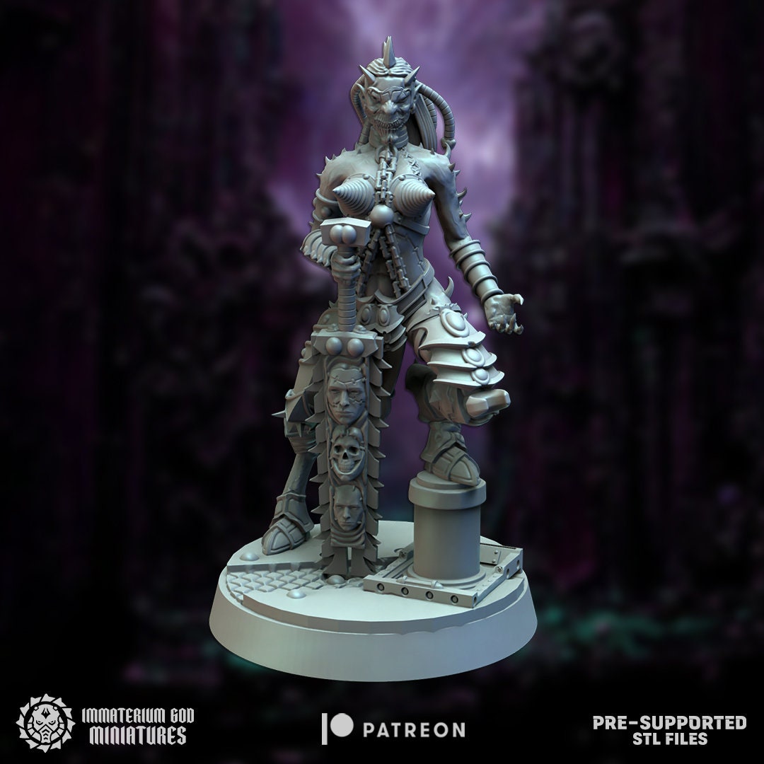 3d Printed Torture Fanatics x5 by Immaterium God Miniatures