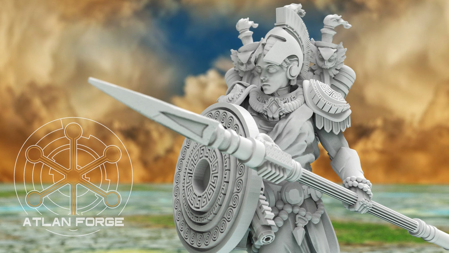 3d Printed Minoan Athenai x5 by Atlan Forge Miniatures