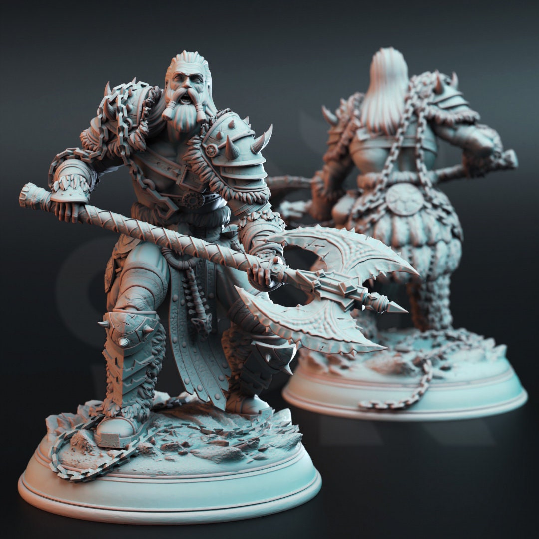 3D Printed Snow Giants by DM Stash