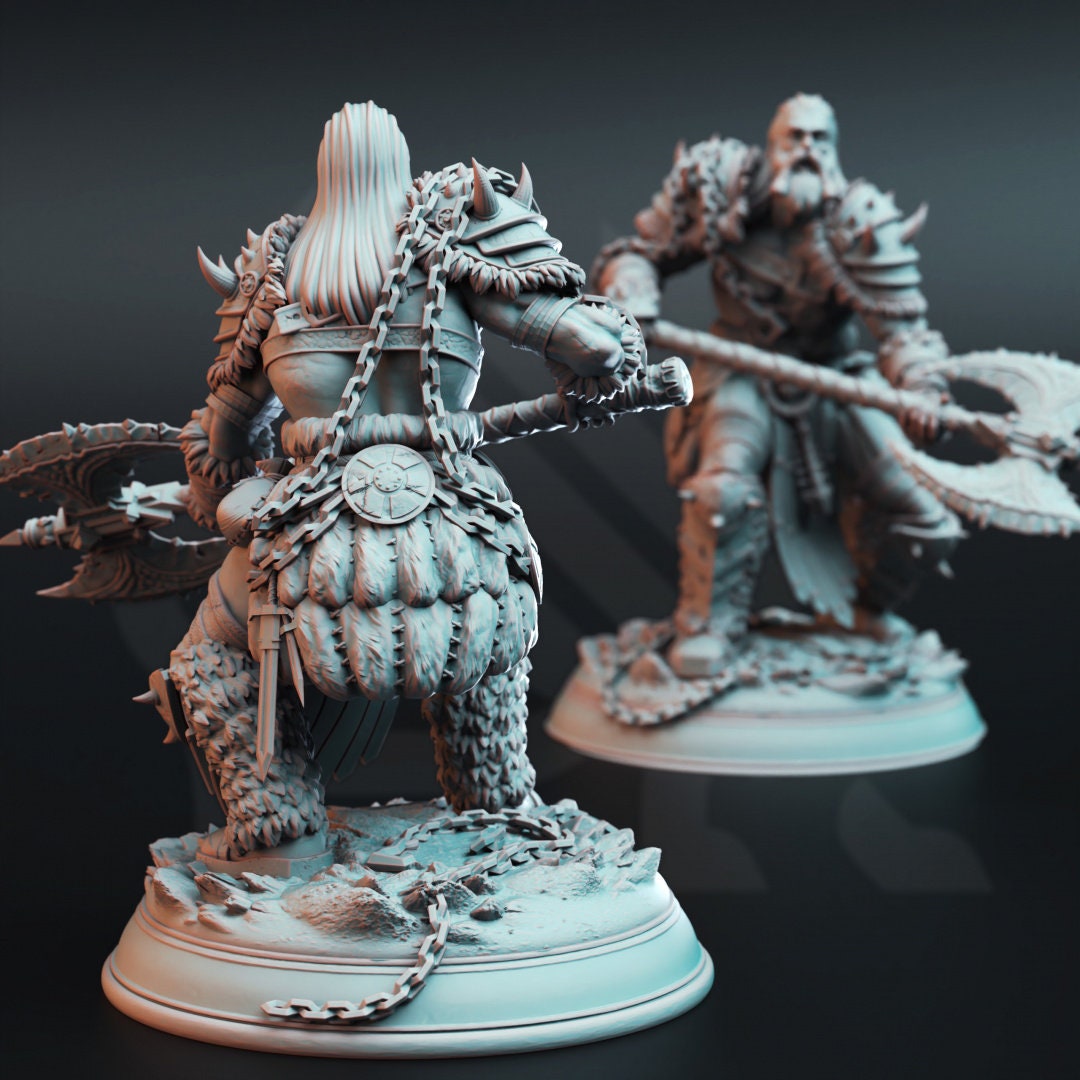 3D Printed Snow Giants by DM Stash