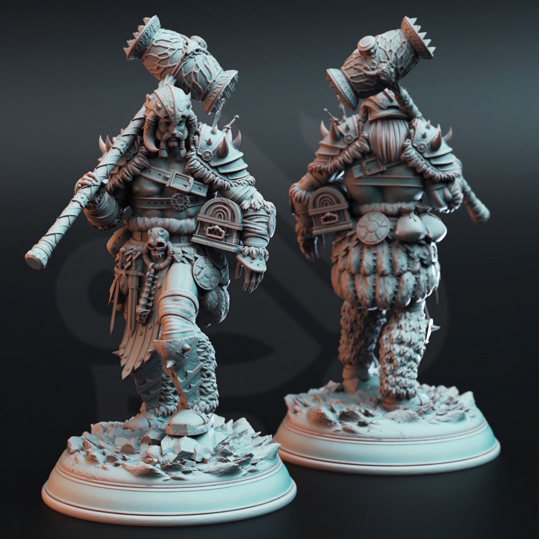 3D Printed Snow Giants by DM Stash