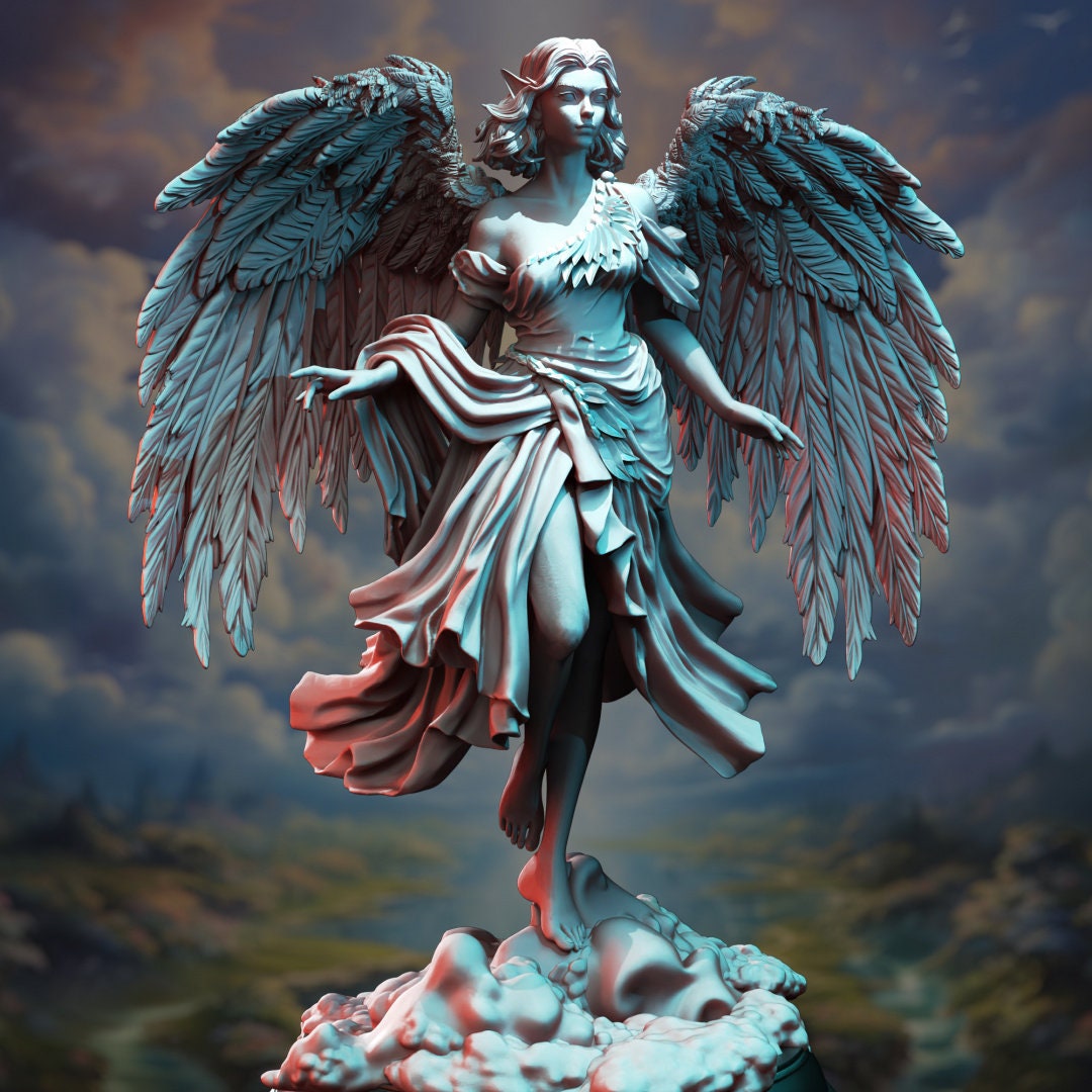 3D Printed Angel of Love by DM Stash