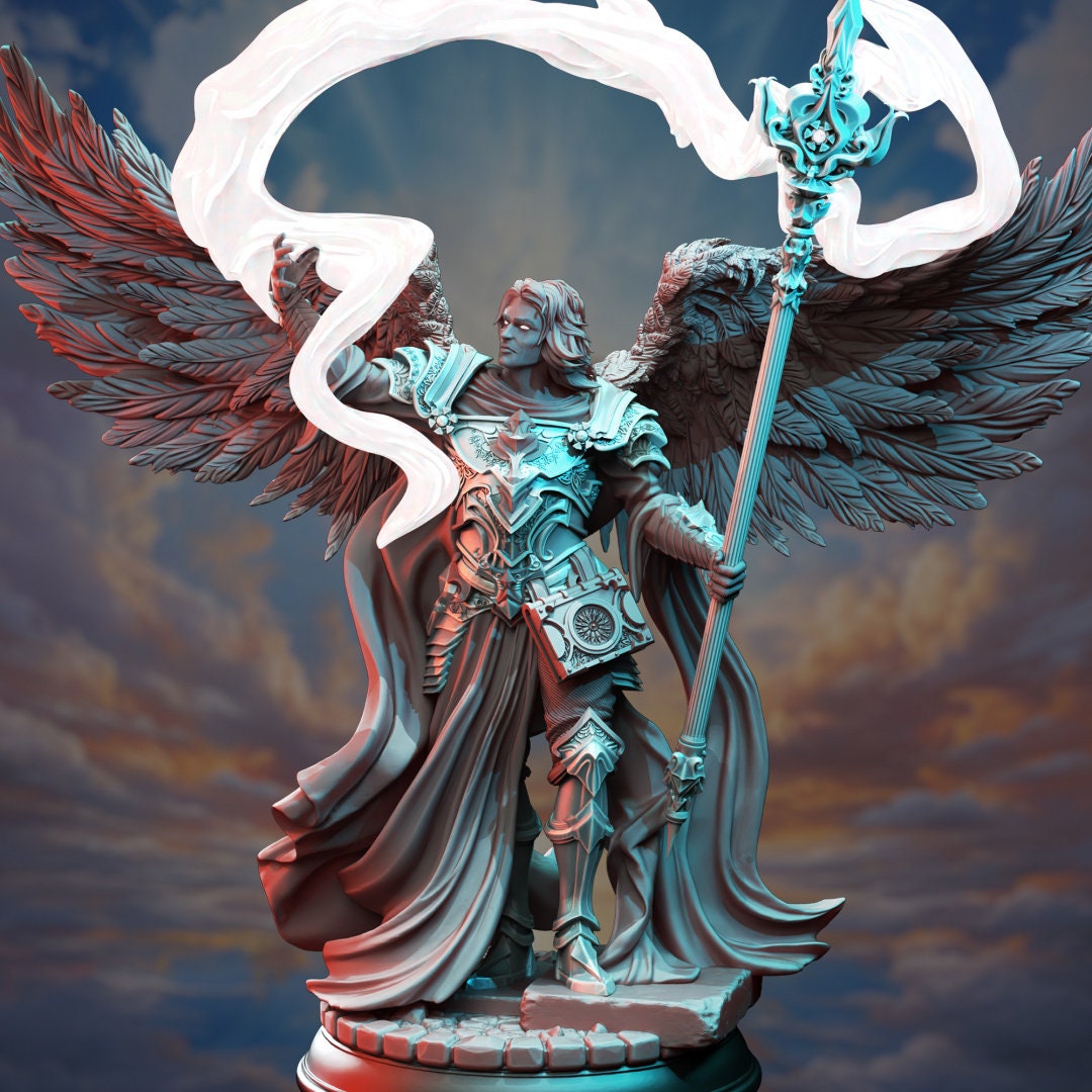 3D Printed Archangel of Wisdom by DM Stash