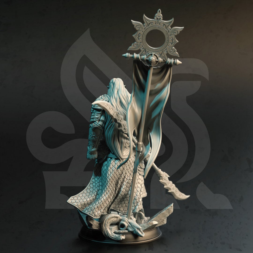 3D Printed Elven Eldritch Knight by DM Stash