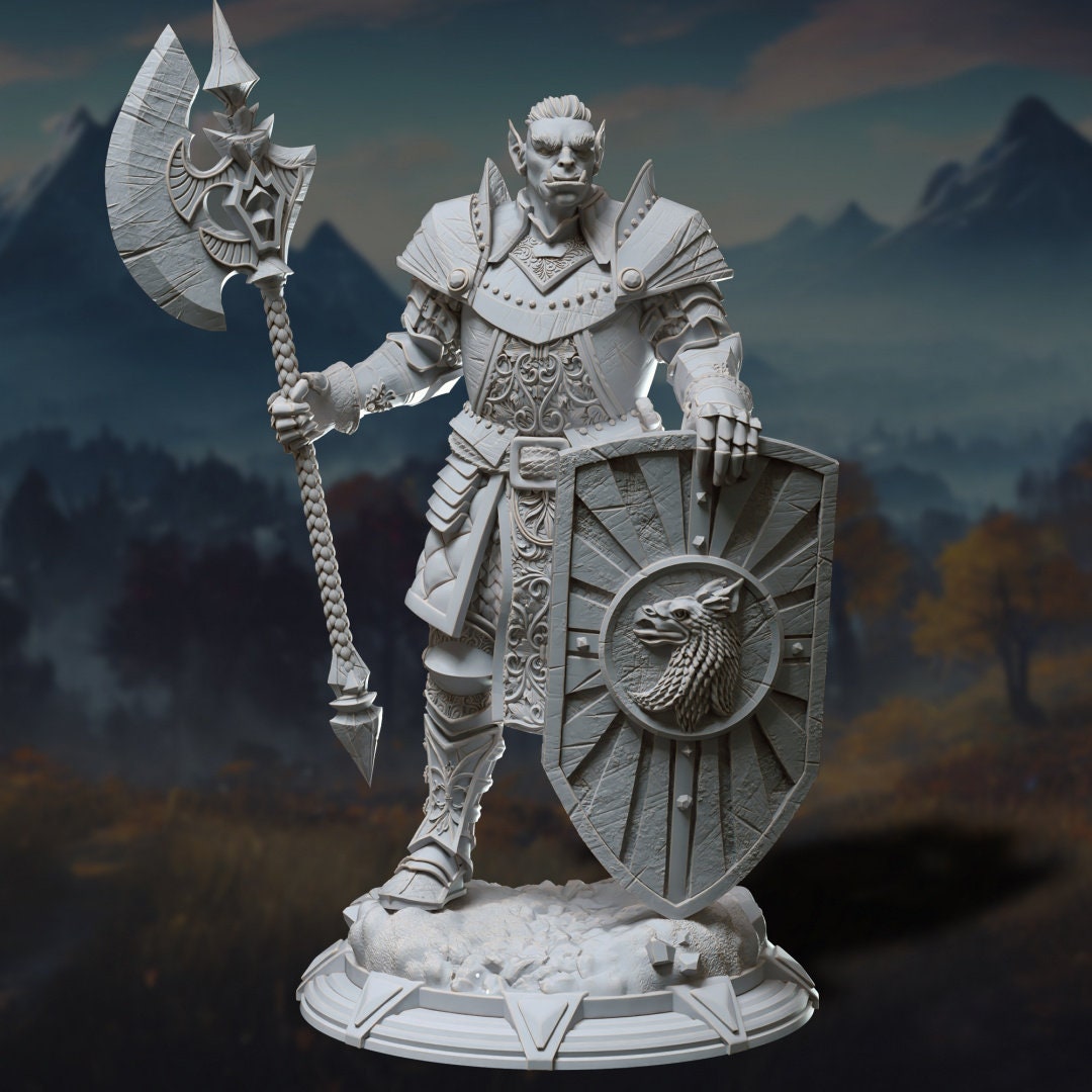 3D Printed Orc Knight by DM Stash