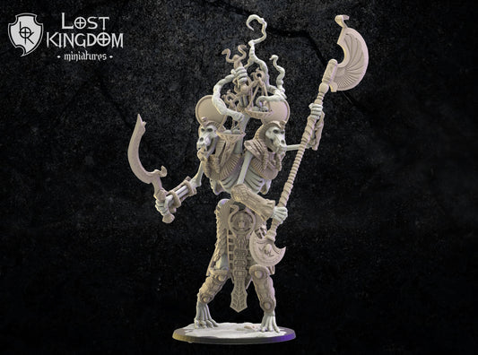 3d Printed Siames Bone Colossus by Lost Kingdom Miniatures