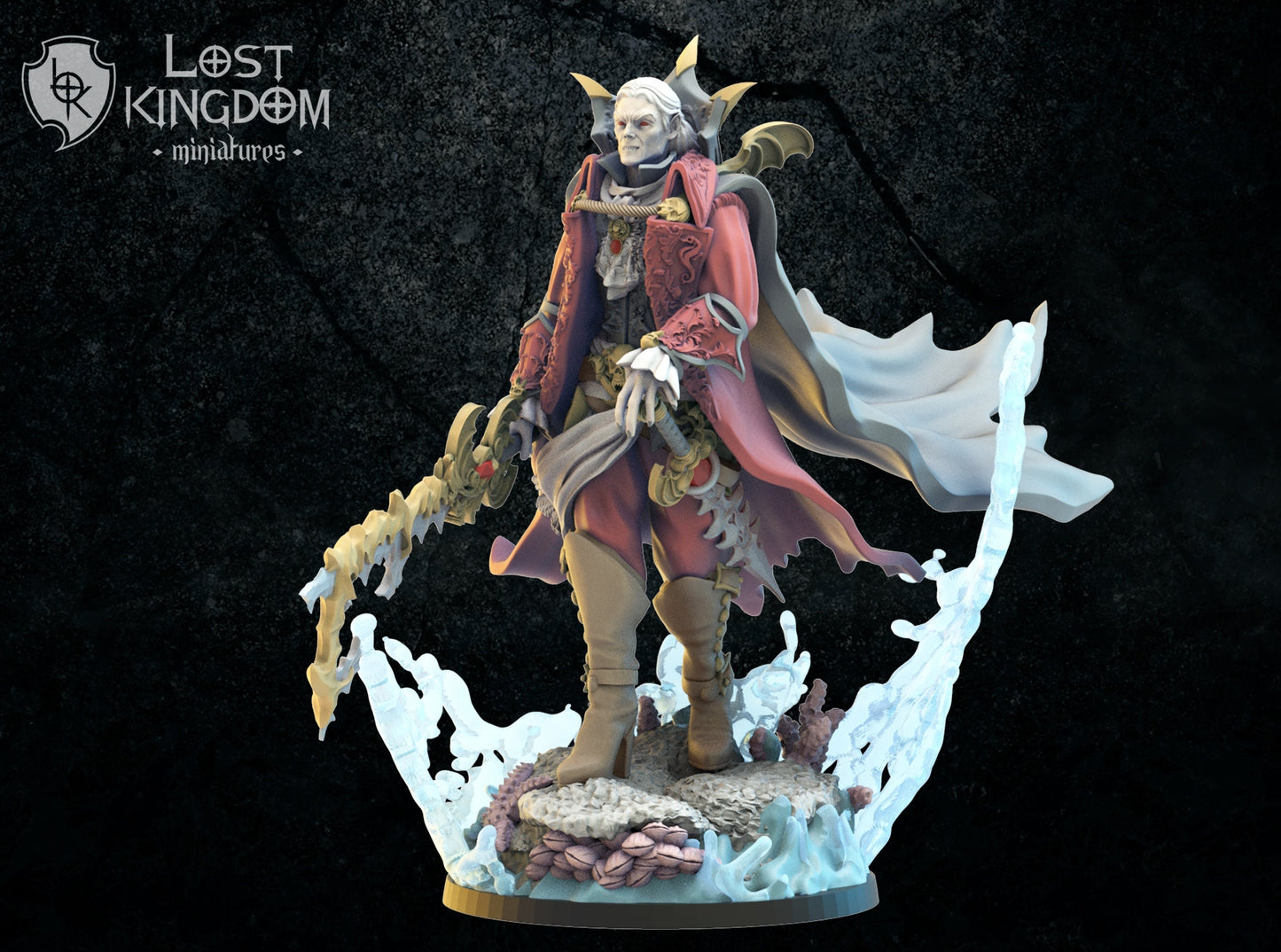 3d Printed Alucard "The Deep" Acheron by Lost Kingdom Miniatures