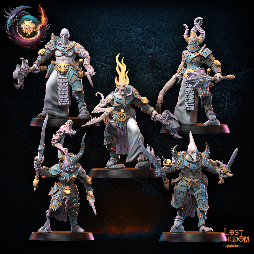 3d Printed Transmutation Regiment x5 by Lost Kingdom Miniatures – Last ...