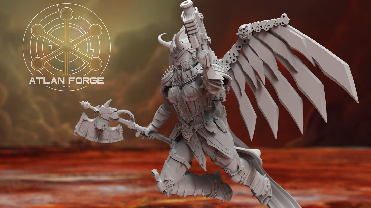 3d Printed Hades Persephonae x5 by Atlan Forge Miniatures