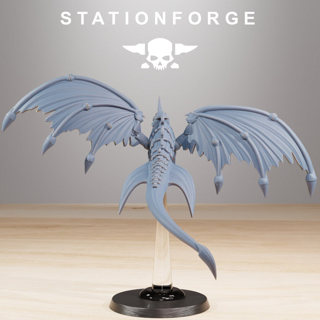 3D Printed Xenarid Flyers x10 by StationForge Miniatures